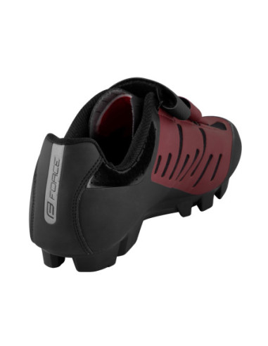  Sapatos FORCE MTB TEMPO VERMELHO