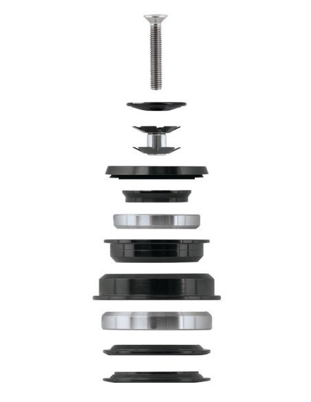  Caixa de direção TAPER 11/8" - 11/2" PRETO