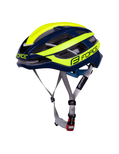 Casque Force FORCE LYNX JAUNE-BLEU