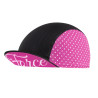 Casquette Force F POINTS NOIR-ROSE