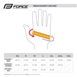 Gloves FORCE MTB CORE
