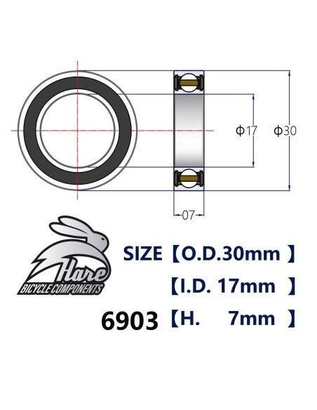 6903 Normal HARE Bearing