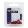 Tornillos Force para Disco 12pcs ROJO