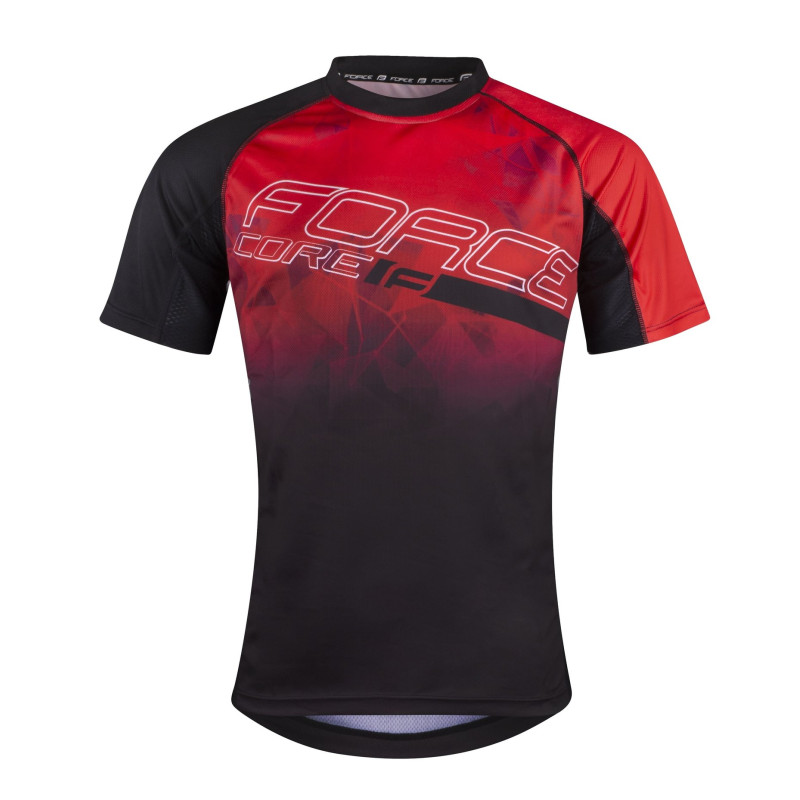 Maillot FORCE MTB CORE 2021 ROUGE Maillot FORCE MTB CORE 2021 ROUGE