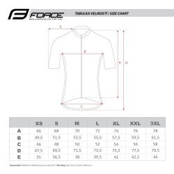 Maillot FORCE MTB CORE 2021