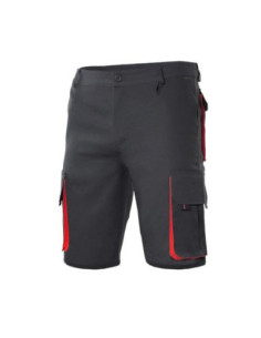 Velilla 103007 BERMUDAS BICOLOR VERMELHO
