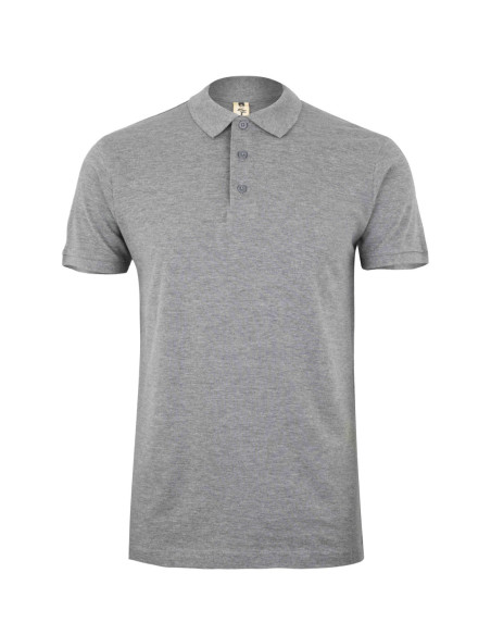 POLO MANGA CURTA 210 CINZA