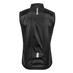 Coupe-vent imperméable FORCE WINDPRO SANS MANCHES NOIR