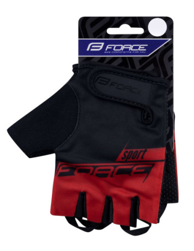  Luvas FORCE SPORT VERMELHO ESCURO