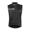 Coupe-vent imperméable FORCE WINDPRO SANS MANCHES NOIR