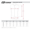 Coupe-vent imperméable FORCE WINDPRO SANS MANCHES NOIR