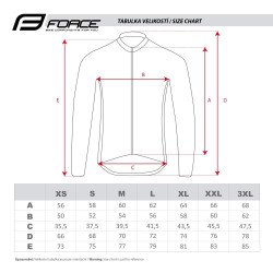 Jersey Long sleeve FORCE SQUARE