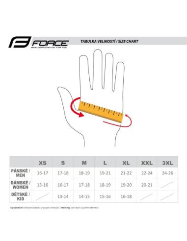  Luvas FORCE SPORT AMARELO