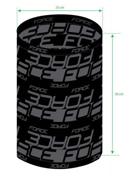  Lenço multifuncional Force Componentes 903146
