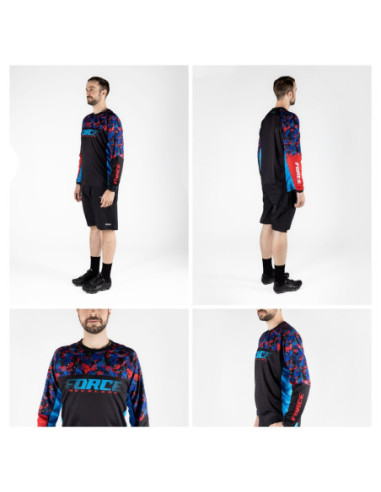  Jersey FORCE RECKLESS VERMELHO