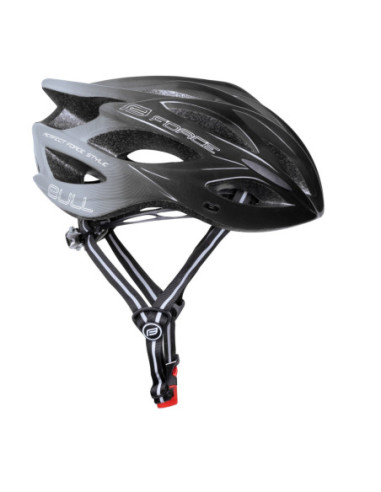  Capacete FORCE BULL HUE PRETO-CINZA