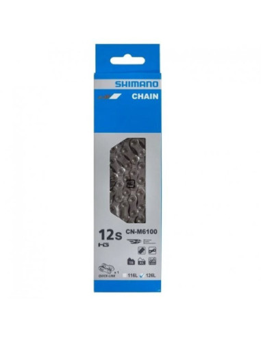 Chain Shimano Deore CN-M6100 12v - 126 links