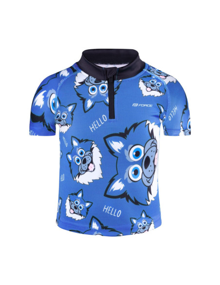 Jersey FORCE WOLFIE KID Criança AZUL