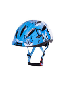 Capacete FORCE WOLFIE Criança AZUL
