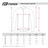 Jacket FORCE FROST softshell BLACK-YELLOW