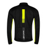 Jacket FORCE FROST softshell BLACK-YELLOW