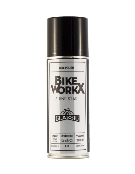 Spray de brilho BikeWorkx Shine Star 200ml
