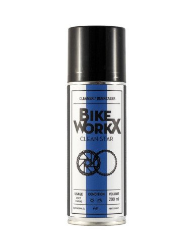 Desengordurante BikeWorkx Clean Star (caixa de 6 unidades 200ml)