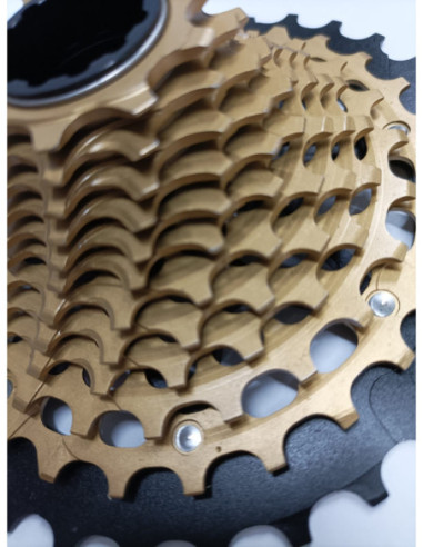  Cassete 12v 10-33T XDR Gold Hare Components