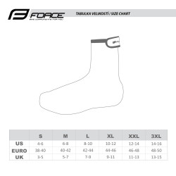 Cubrezapatillas FORCE PU DRY
