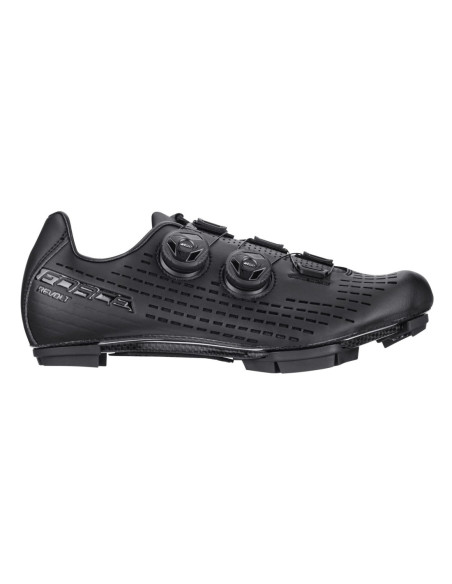 Sapatos FORCE MTB REVOLT CARBON PRETO