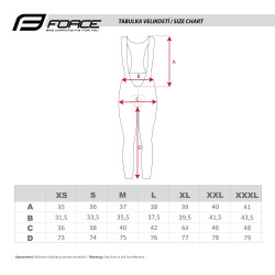 Pantalones FORCE F 58