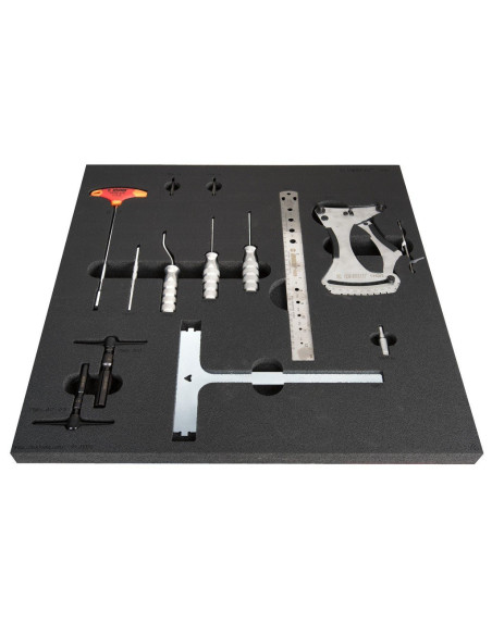 Set of tools in tray 1 for 2600C-US - Wheel building