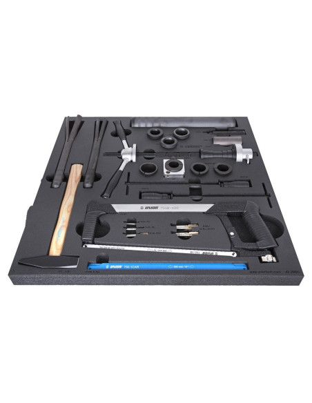 Set of tools in tray 2 for 2600C - Frame and fork tools