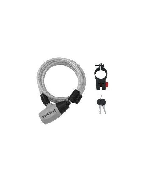 Cadeado Force Componentes 185cm-8mm TRANSPARENTE