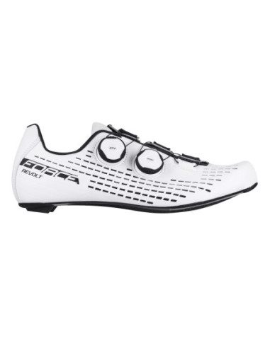 Des chaussures FORCE ROAD REVOLT CARBON BLANC