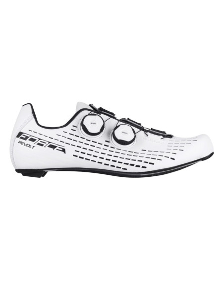 Shoes FORCE ROAD REVOLT CARBON WHITE