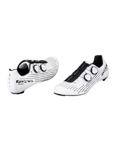 Shoes FORCE ROAD REVOLT CARBON WHITE
