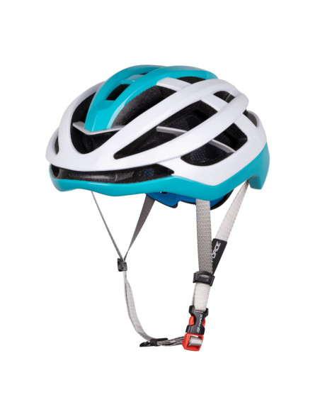  Capacete Force FORCE LYNX BRANCO-TURQUESA