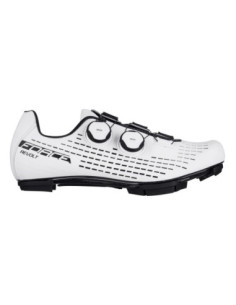 Sapatos FORCE MTB REVOLT CARBON BRANCO