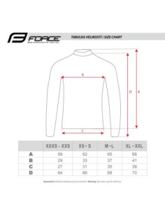 Camiseta de compresión FORCE GRIM 2