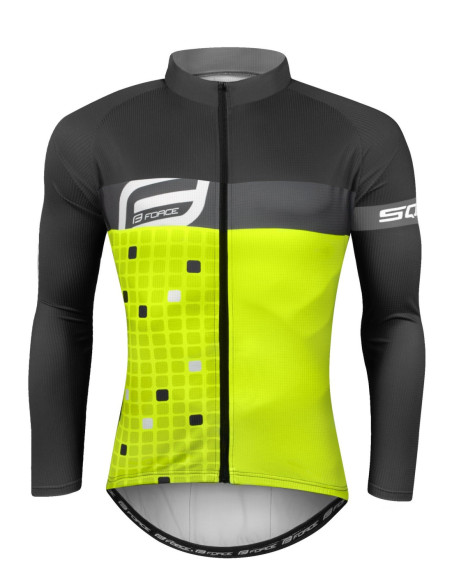 Jersey Manga Comprida FORCE SQUARE AMARELO