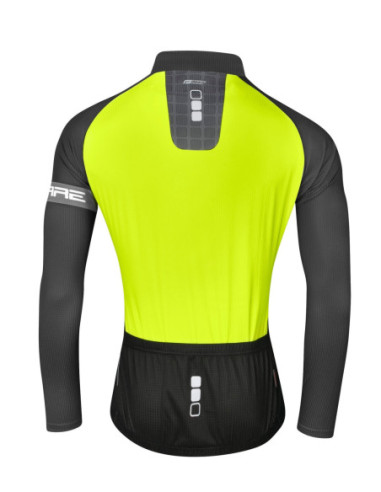  Jersey Manga Comprida FORCE SQUARE AMARELO