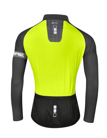  Jersey Manga Comprida FORCE SQUARE AMARELO