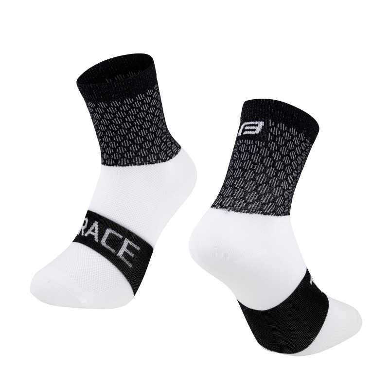 Calcetines FORCE TRACE NEGRO-BLANCO Calcetines FORCE TRACE NEGRO-BLANCO