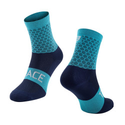 Socks FORCE TRACE LIGHT BLUE-DARK BLUE