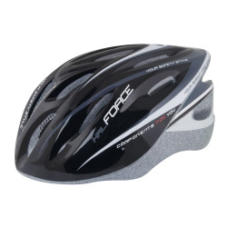 Helmet FORCE HAL BLACK-GRAY-WHITE 902474