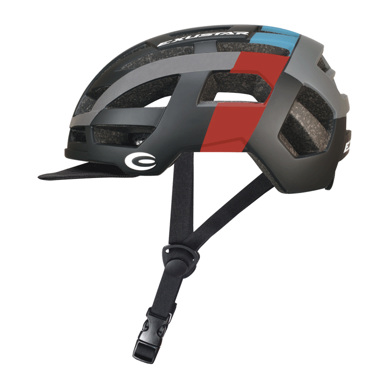 Capacete EXUSTAR E-BHC301 VERMELHO