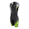 Combinaison de triathlon EXUSTAR E-CT11 NOIR-VERT