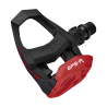 Pedais EXUSTAR E-PR2 PRETO-VERMELHO