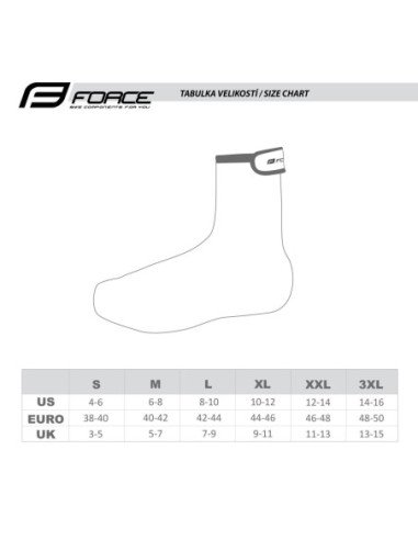 Cubrezapatillas FORCE PU DRY